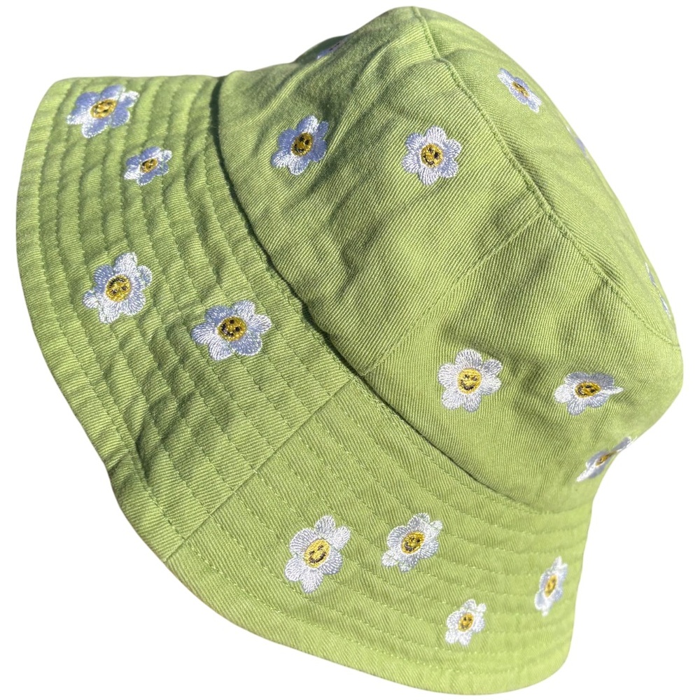 Smiley daisies bucket hat, forever 21